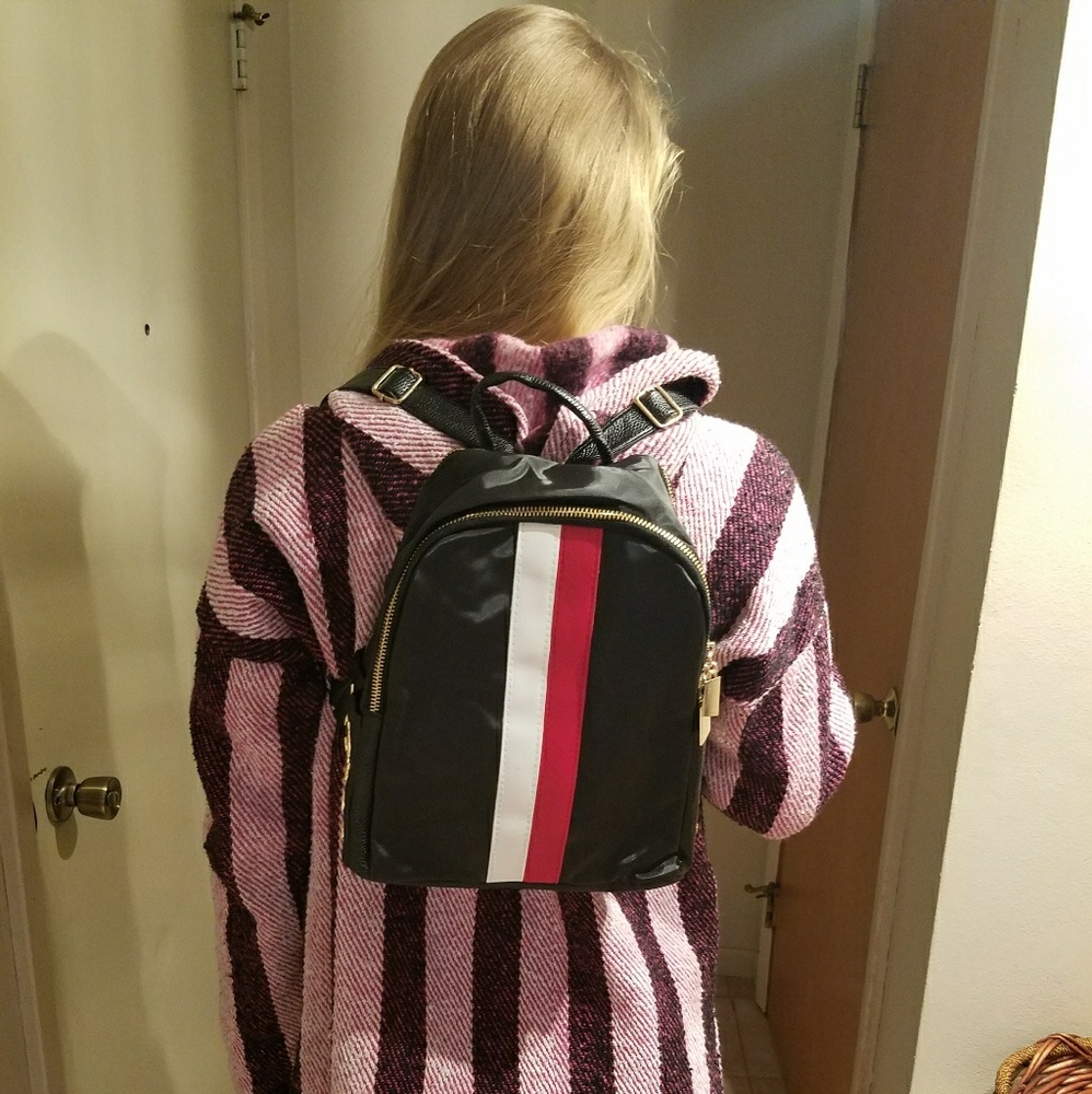 NWT Womens Leather Mini-Backpack